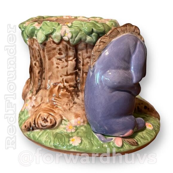 Vintage Disney Winnie the Pooh Hand-Painted Toothbrush Holder - Picture 3 of 8